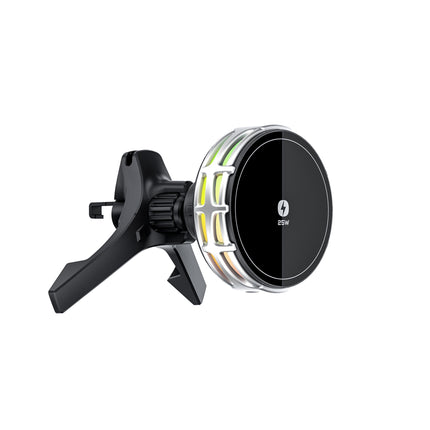 W Wireless Charging Magnetic Car Phone Mount With Mirror