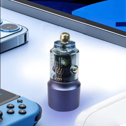Hardware Transparent In-car Charger With Dual AC Ports And Super-fast Charging