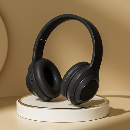 Bluetooth Over Ear Headphones With A Foldable All Around Ear Design And A Built
