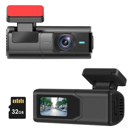 2K Dash Cam Front Camera 140° WiFi Night Vision 32GB Memory Card