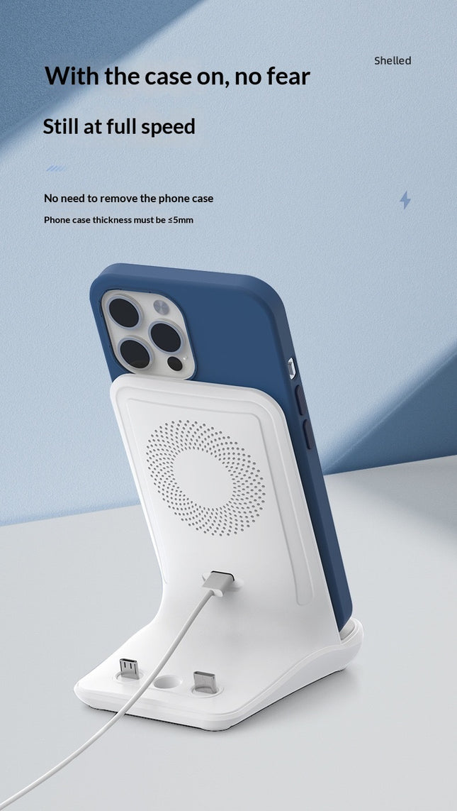 Fast-Charging Wireless Phone Charging Stand