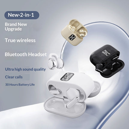 Portable Long-lasting Noise-canceling Wireless Bluetooth Earbuds