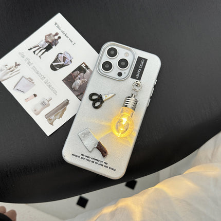 Trendy Cool And Creative Silver Phone Case With A Unique