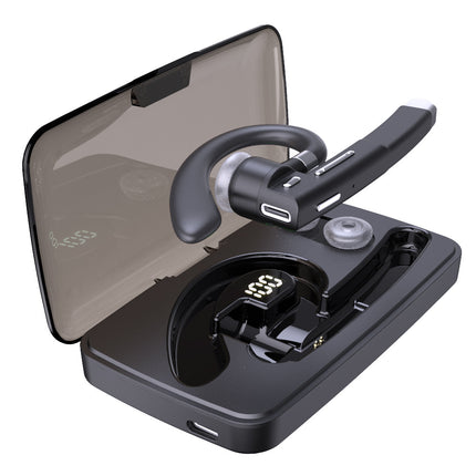 Bluetooth Earbuds With A Rotating Single-Ear Charging Case