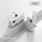 White / Apple Head  Type C Cable