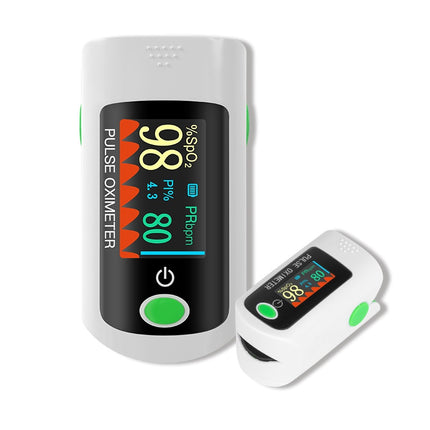 X1805P Fingertip Pulse Oximeter Digital Black - Oxygen & Heart Rate Monitor