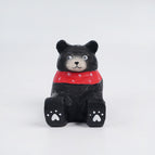 Red Bear With Scarf
