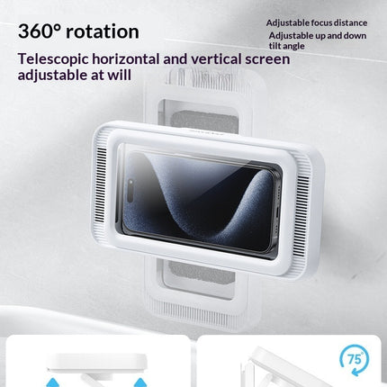 Removable And Rotatable Bathroom Phone Holder