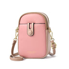 khaki with pink