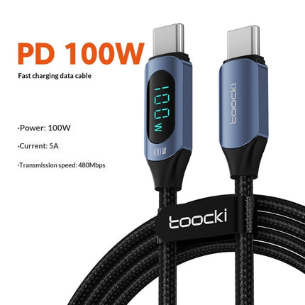 Digital Display Dual-Port Type-C Fast Charging Mobile Phone
