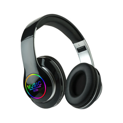 Over-ear Sports Music Headphones With A Foldable Design Card Slot And Bluetooth