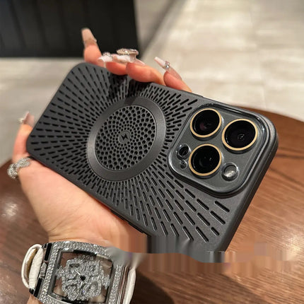 Ice-Cool Heat Dissipation Breathable Lens Film Phone Case