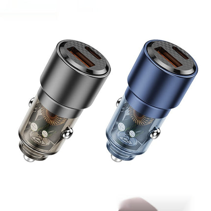 Hardware Transparent In-car Charger With Dual AC Ports And Super-fast Charging