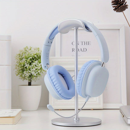 Over-Ear Bluetooth Headphones with Microphone 15h Battery Gaming Headset