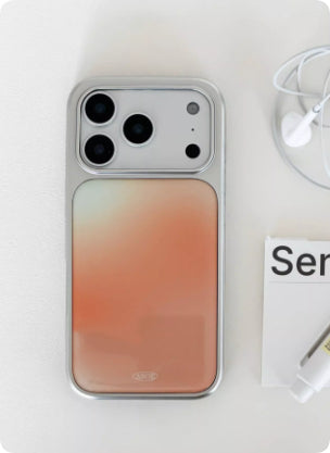 Bright Orange Minimalist Protective Case For Autumn And Winter