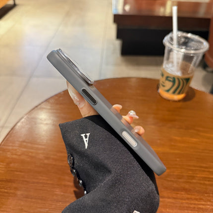 Matte Solid-color, Skin-feel Crystal Full-body Lens-protecting Phone Case