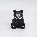 White Scarf Black Bear