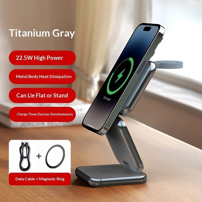 3-in-1 Magnetic MagSafe Holder For Iwatch S9