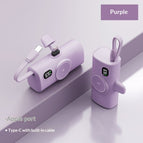 Purple / Apple Head  Type C Cable