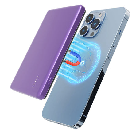 In 1 5000mAh 8Mm Slim Magsafe Wireless Power Bank PD20W