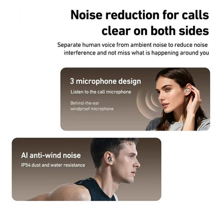 Wireless AI Translation Earbuds with Noise Cancelling & Bluetooth