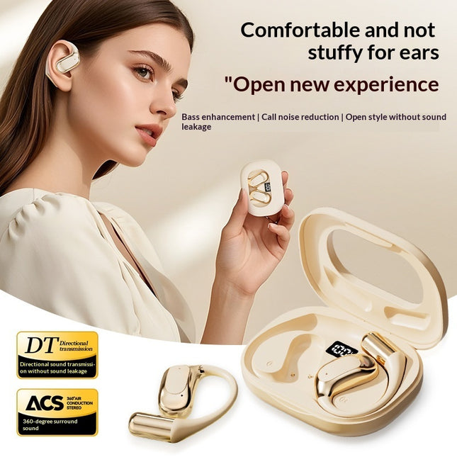AI Bluetooth Earbuds with Translation & Long Battery Life