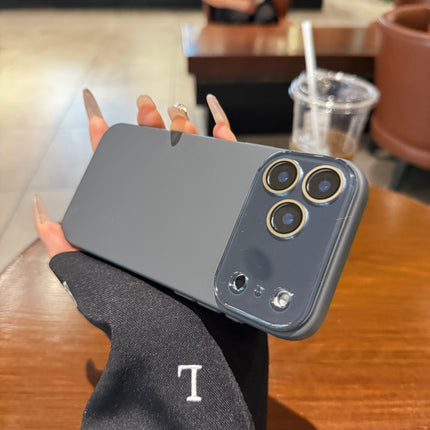 Matte Solid-color, Skin-feel Crystal Full-body Lens-protecting Phone Case