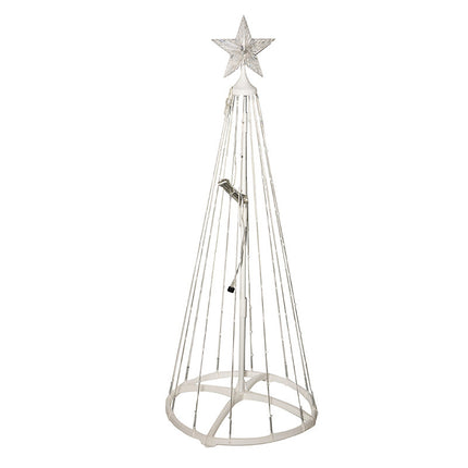 RGB Color-changing Conical Remote-controlled App-powered Indooroutdoor Tree Ligh