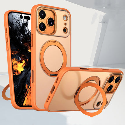 Pivot Phone Case In Orange With Magnetic 360-Degree Rotating