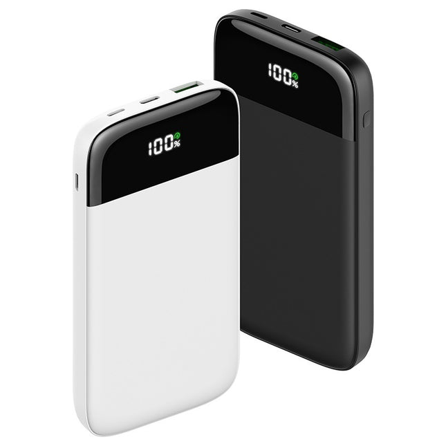 Ultra-thi Portable 10000 Mah Power Bank With Digital Display And Bidirectional F