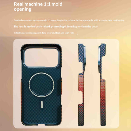 Kevlar Phone Case With Magnetic Attachment And