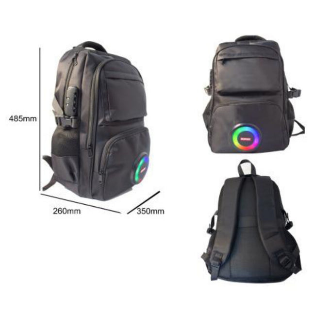 Bluetooth Speaker Backpack Multifunctional Rechargeable Outdoor