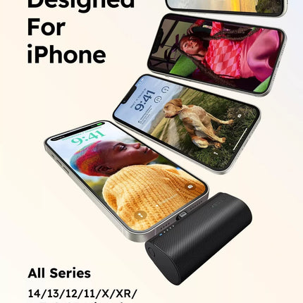 mAh Mini Pocket Capsule Power Bank 20W Fast Charging