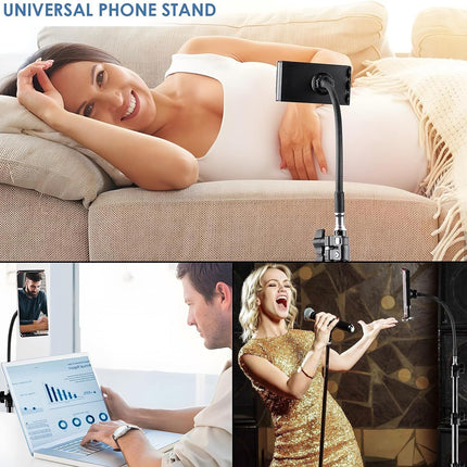 Cm Tall Flexible Phone Tripod With Gooseneck Heavy Duty