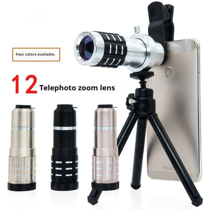Zoom Metal Phone Telescope Lens For High-definition Photography