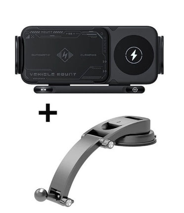 Wireless Fast-Charging Car Phone Holder