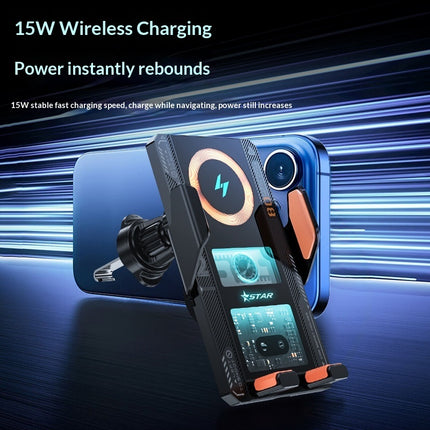 High-end Mechanical-style Wireless Charger With Automatic Sensing Designed Speci