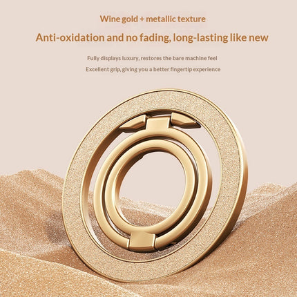 Double-Sided Magnetic Ring Powder Phone Holder