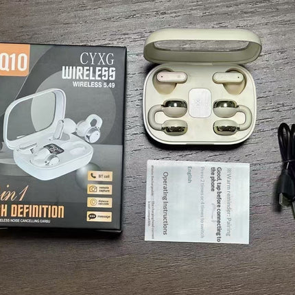 Q10 Q8 Dual-ear Wireless Bluetooth Headphones
