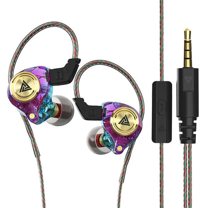 Wired In-ear High-fidelity Hifi Dynamic Coil Wired Control Live Broadcast Sports