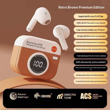 Mini Painless Touch-control Call Bluetooth Earbuds With High Sound Quality And U