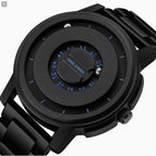 Black Shell Blue / Steel strip style