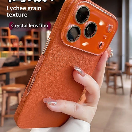 All-inclusive Shatter-resistant Phone Case With A Lychee-textured Finish