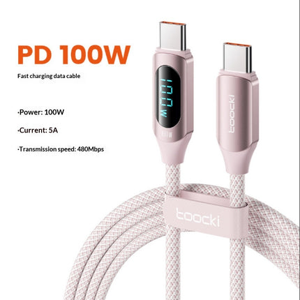 Digital Display Dual-Port Type-C Fast Charging Mobile Phone