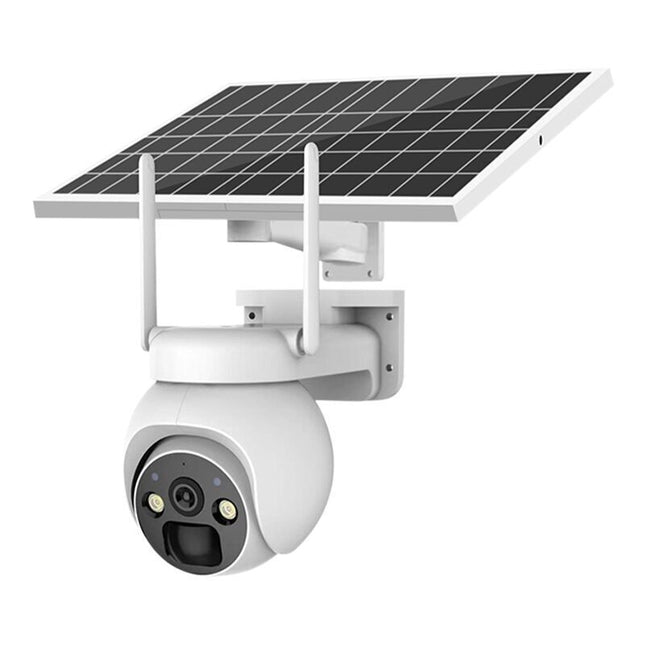 Wireless Solar Security Camera WiFi Solar Panel Powered Pir Cctv Voice Infrared