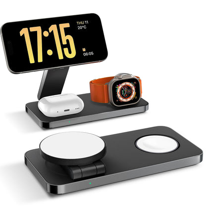 Wireless Phone Charger Watch Earbuds And Phone Charging