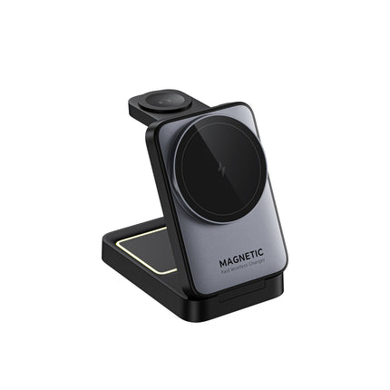 Fast-Charging Multi-Function Magnetic Wireless Phone Charger