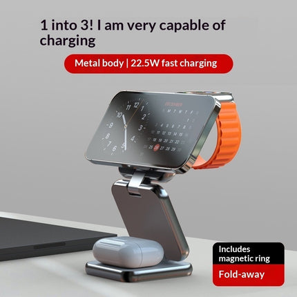 3-in-1 Magnetic MagSafe Holder For Iwatch S9