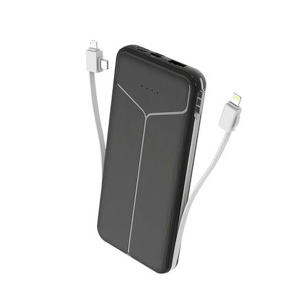 mAh Power Bank Portable Charger With Us Plug 2 Built-In