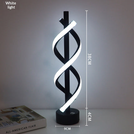 Rechargeable LED Desk Lamp Battery Night Light Ambient Lighting Bar Decor